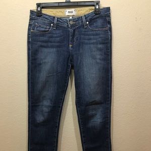 Paige blue denim jeans- great condition
